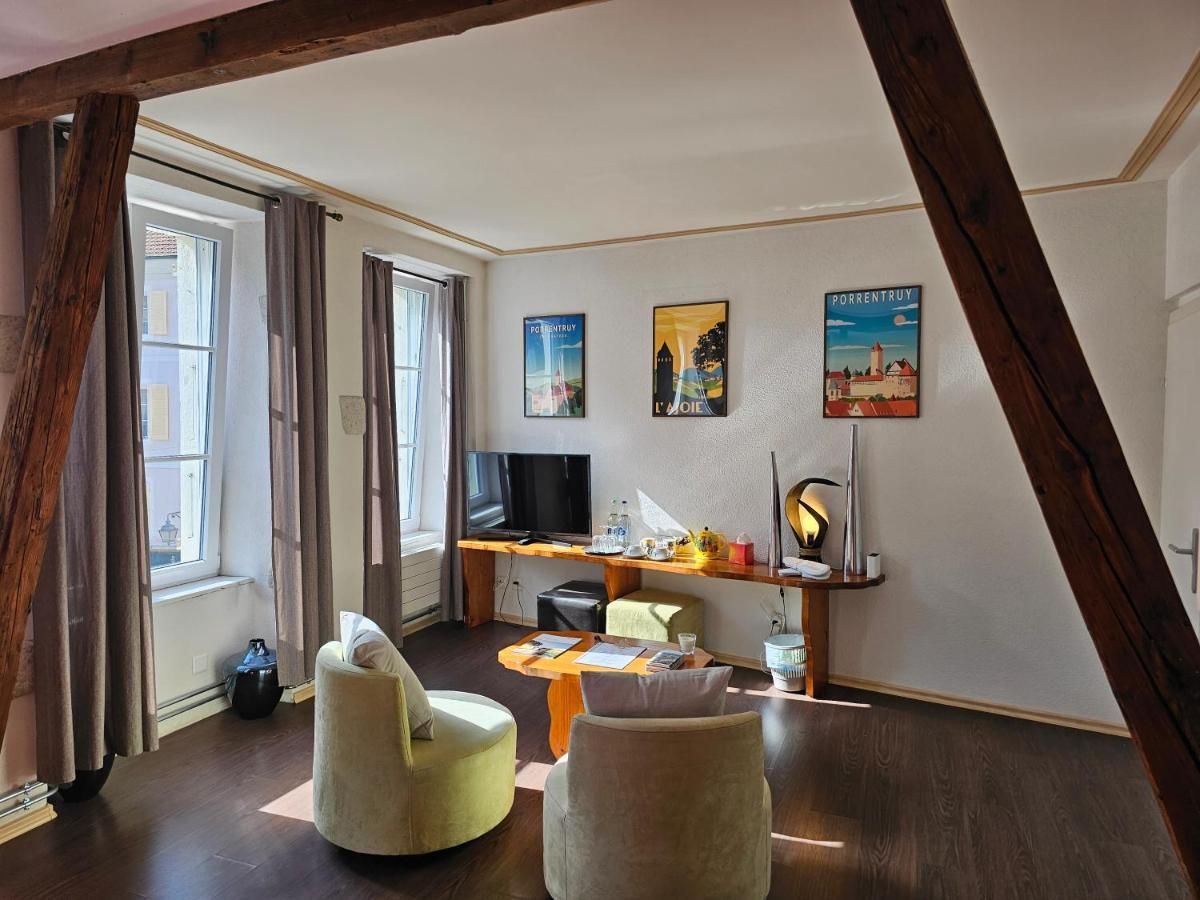 Hotel La Croix Federale Porrentruy Exteriér fotografie